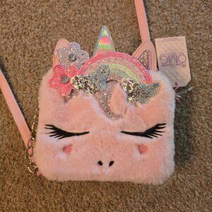 🦄 NEW Miss Gwen's OMG Pink Unicorn Purse – Never Used! 🦄